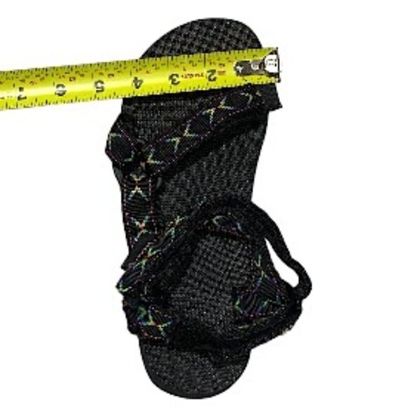 Teva Hurricane Black Diamond Pattern Sandals Water  Size 9.5 Mens 7 - Picture 7 of 11